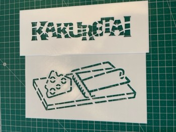 ロゴデータのステンシルプレート 製作事例一覧 3dプリンター出力サービス 3dデータ作成なら3dayプリンター