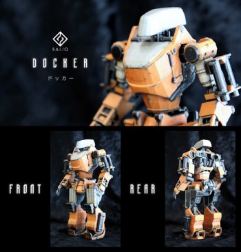 「フィギュアヘッズ」のロボットフィギュア製作の画像
