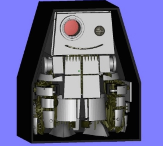 ロボット模型の3Dモデル