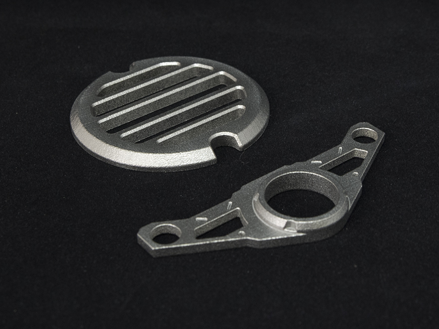 金属素材の画像